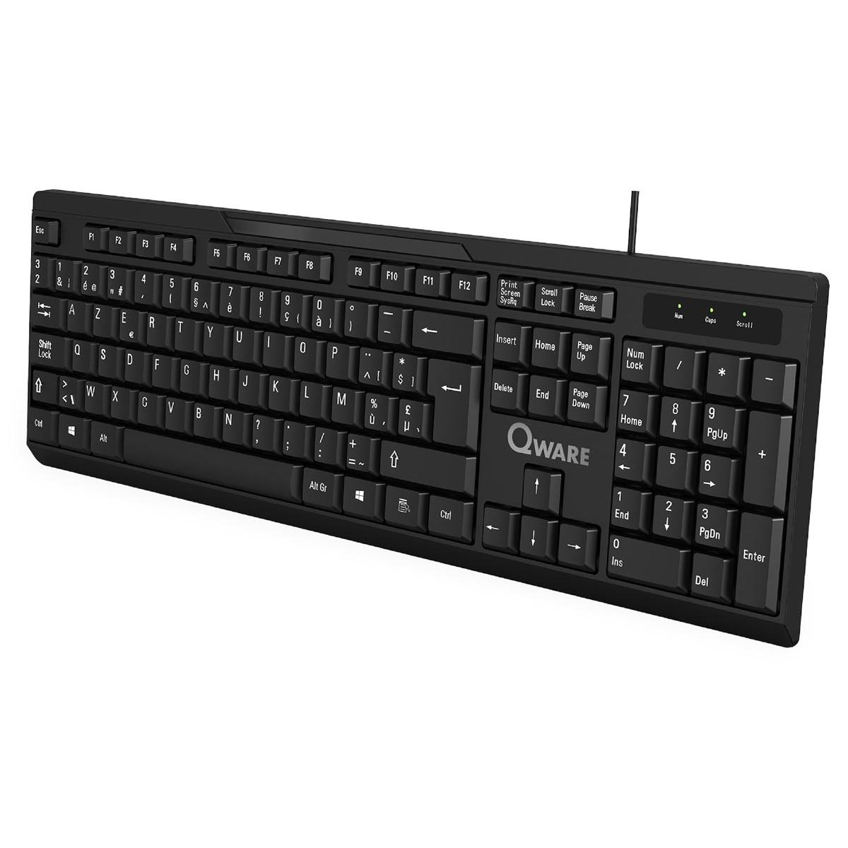 Photo de Clavier filaire Liverppol Qware noir - PCK-018BL