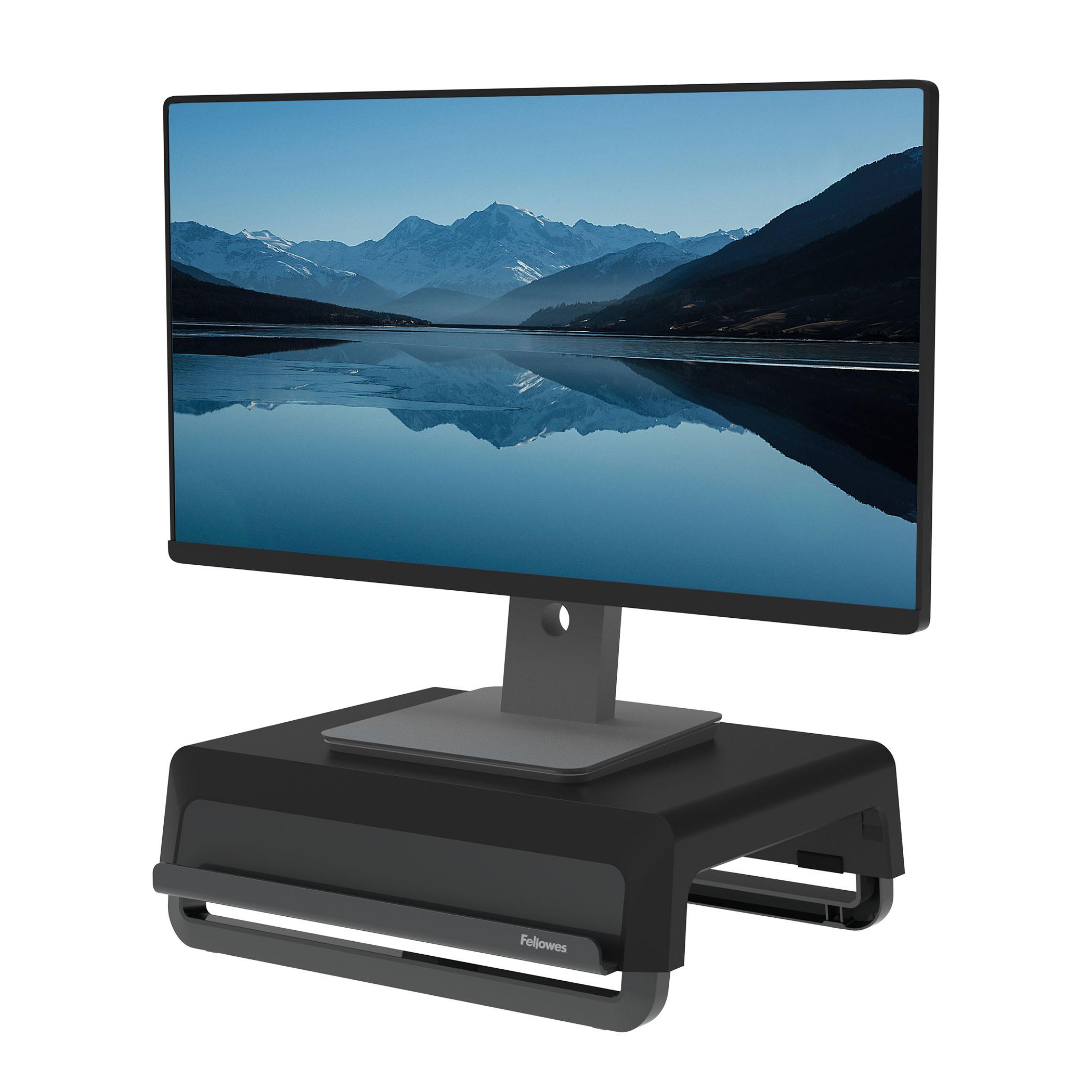 Photo de Support moniteur Breyta noir - Fellowes