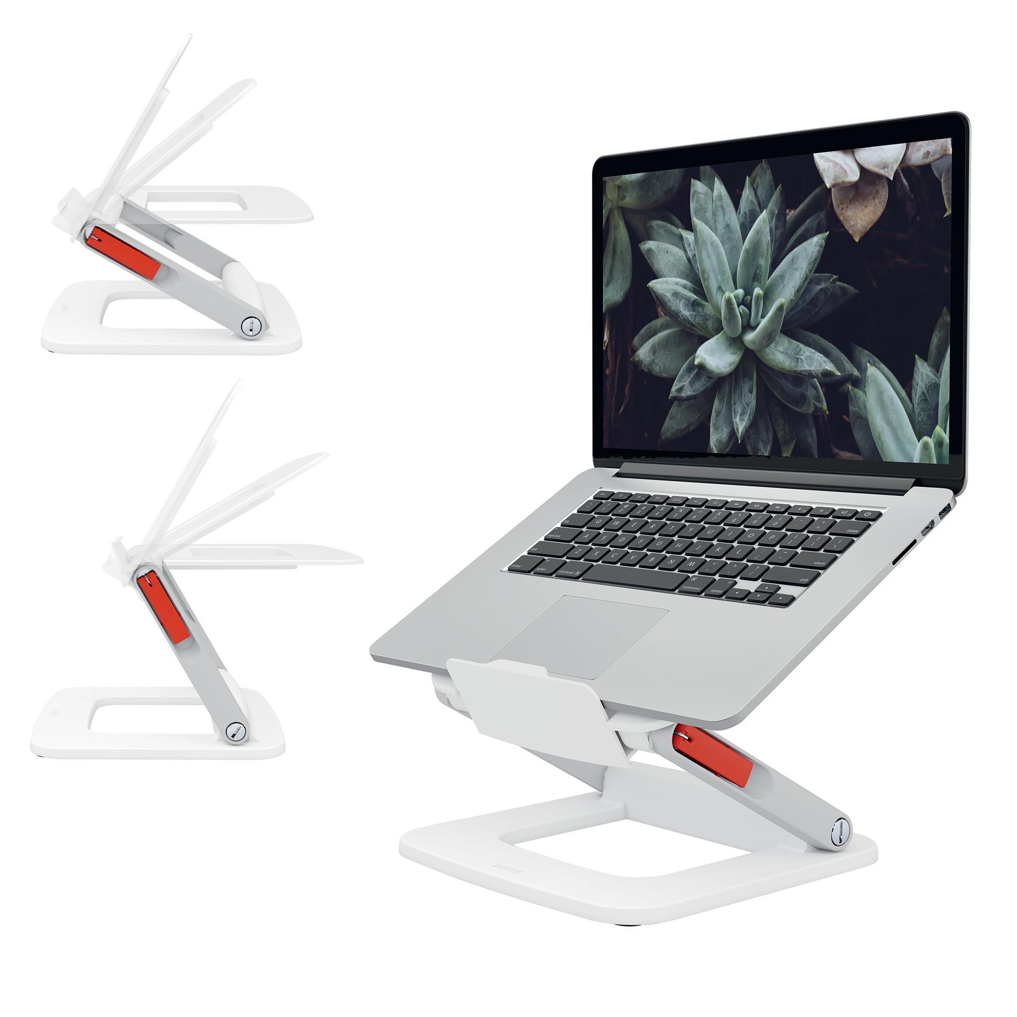 Photo de Support ordinateur portable multi angle blanc - 64240001