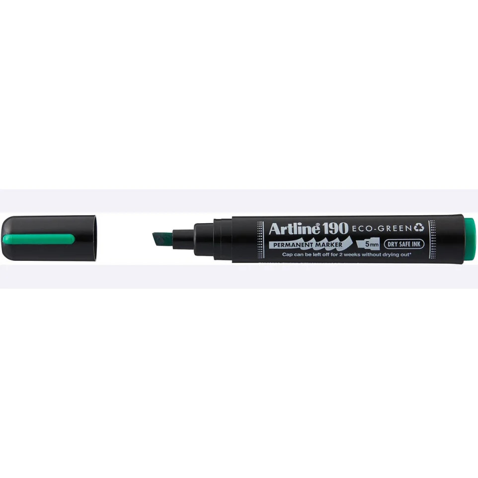 Photo de Marqueur permanent Artline 190 EcoGreen vert - 0660224