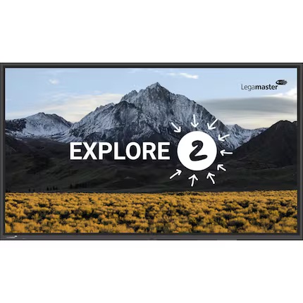 Photo de PACK 25 - Evolve 65" + mobile + hauteur réglable - Legamaster
