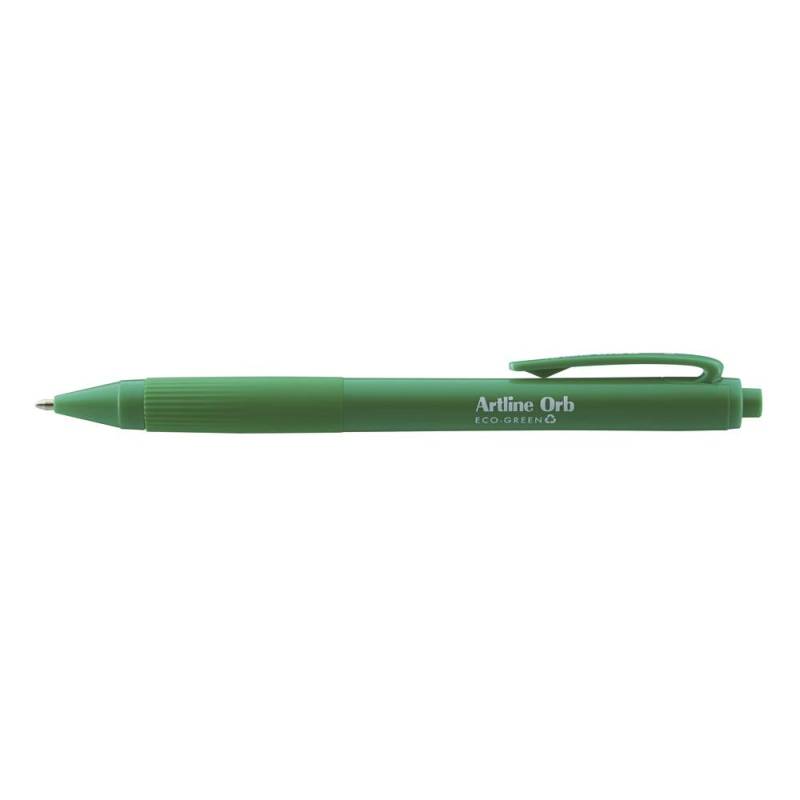 Photo de Stylo-bille Artline ORB Eco-Green - vert - 0622304